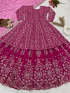 Nsr 819 Faux Georgette With Heavy Embroidery Work Top With Lehenga Dupatta Wholesale Clothing Distributors In India